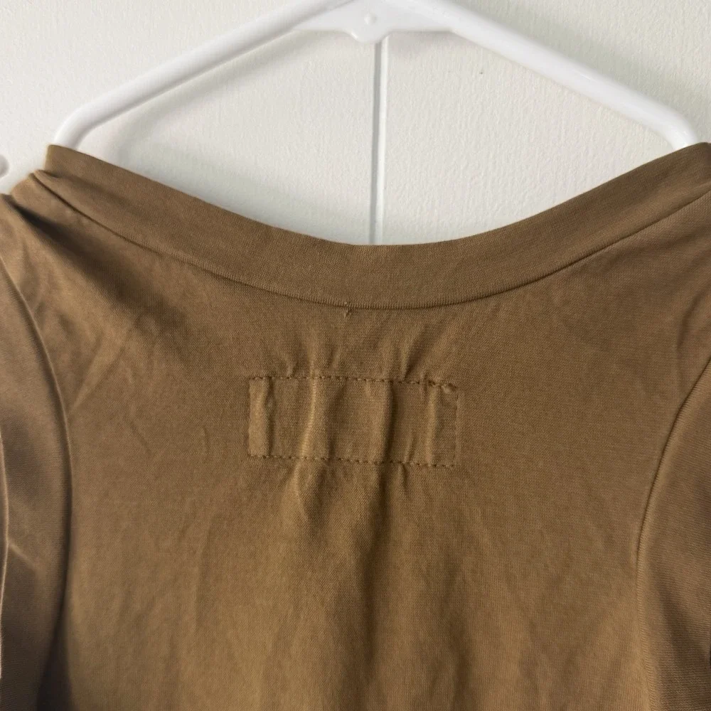 Labo.Art Women's Size 0 XS Brown Sleeveless Crew Neck Tank Top Made in Italy - Picture 6 of 8